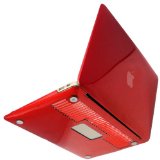 MacBook Air 11.6インチ用シェルケース（レッドクリア）